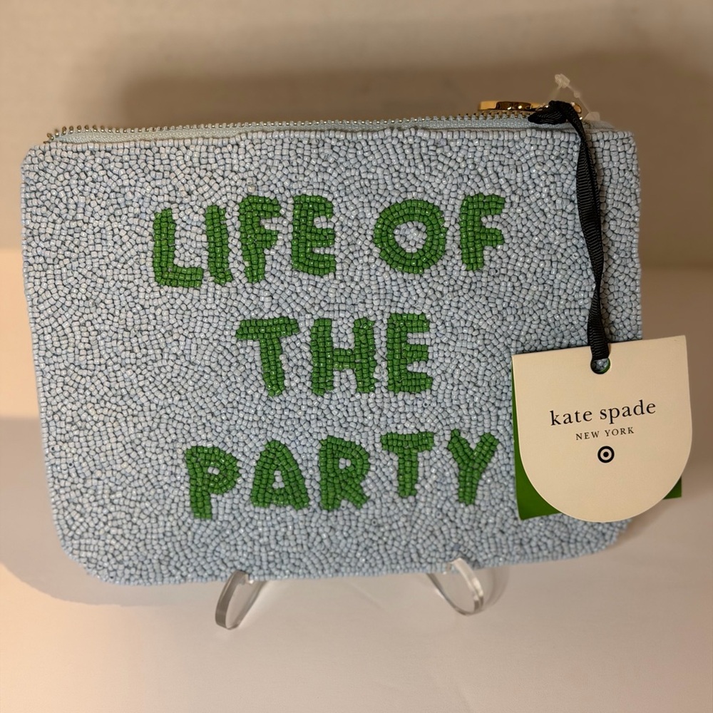 Kate Spade "Life of the Party" Clutch NWT